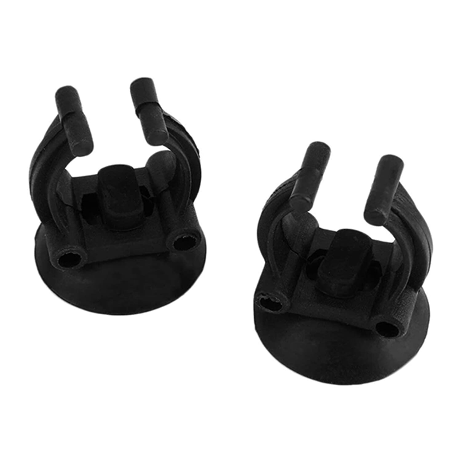 Aquarium Heater Catcher Clamp LED Light Catcher With Rubber Suction Cup 2pcs Set by Crown Aquatics