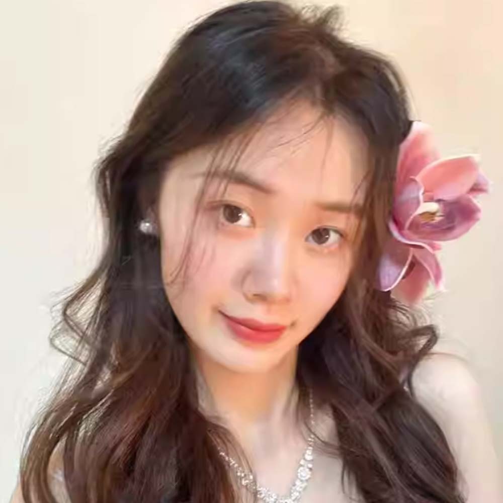 Headwear Elegant Magnolia Shark Clip Sweet Waterproof Yulan Flower Hair Claw Fabric Side Clip Women Hair Accessories Daily