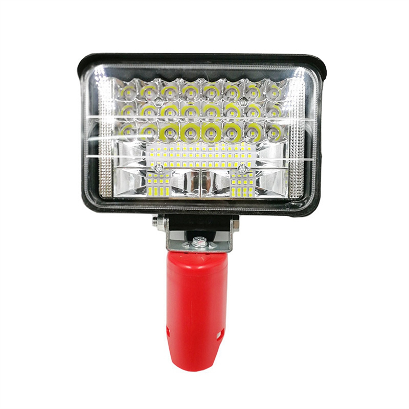 Portable LED Work Light for 12V Battery,7200LM 144W Adjustable Flashlight Cordless Battery Powered Flood Light