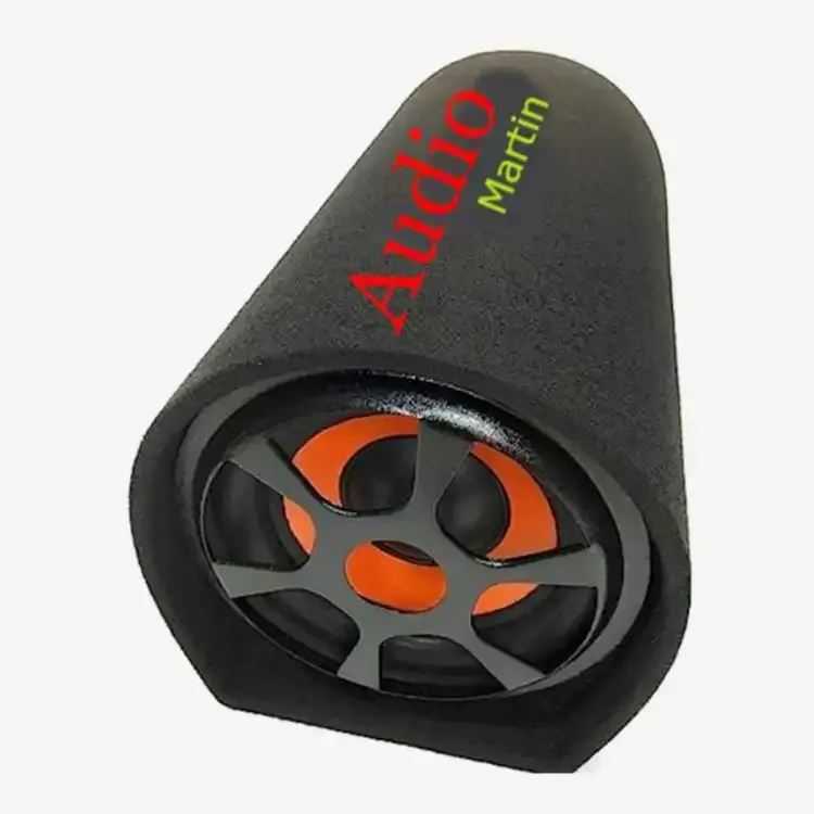 8 Inch High Bass Sub Woofer DC12V 24V 220V Speakers Black Car Subwoofer