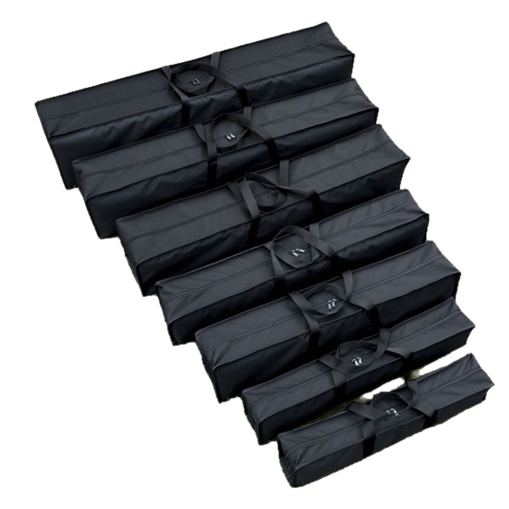New Large Storage Bag Black Multisizes Oxford Cloth Storage Tool Tent Storage Bag Outdoor Supplies