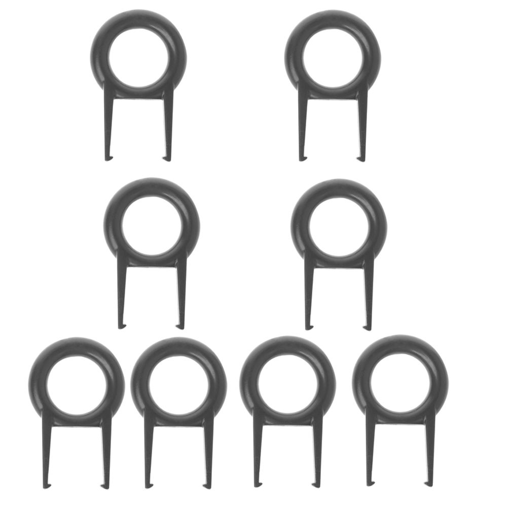 8PCS Black Universal Switch Keycap Puller Keyboard Key Cap Removal Mechanical