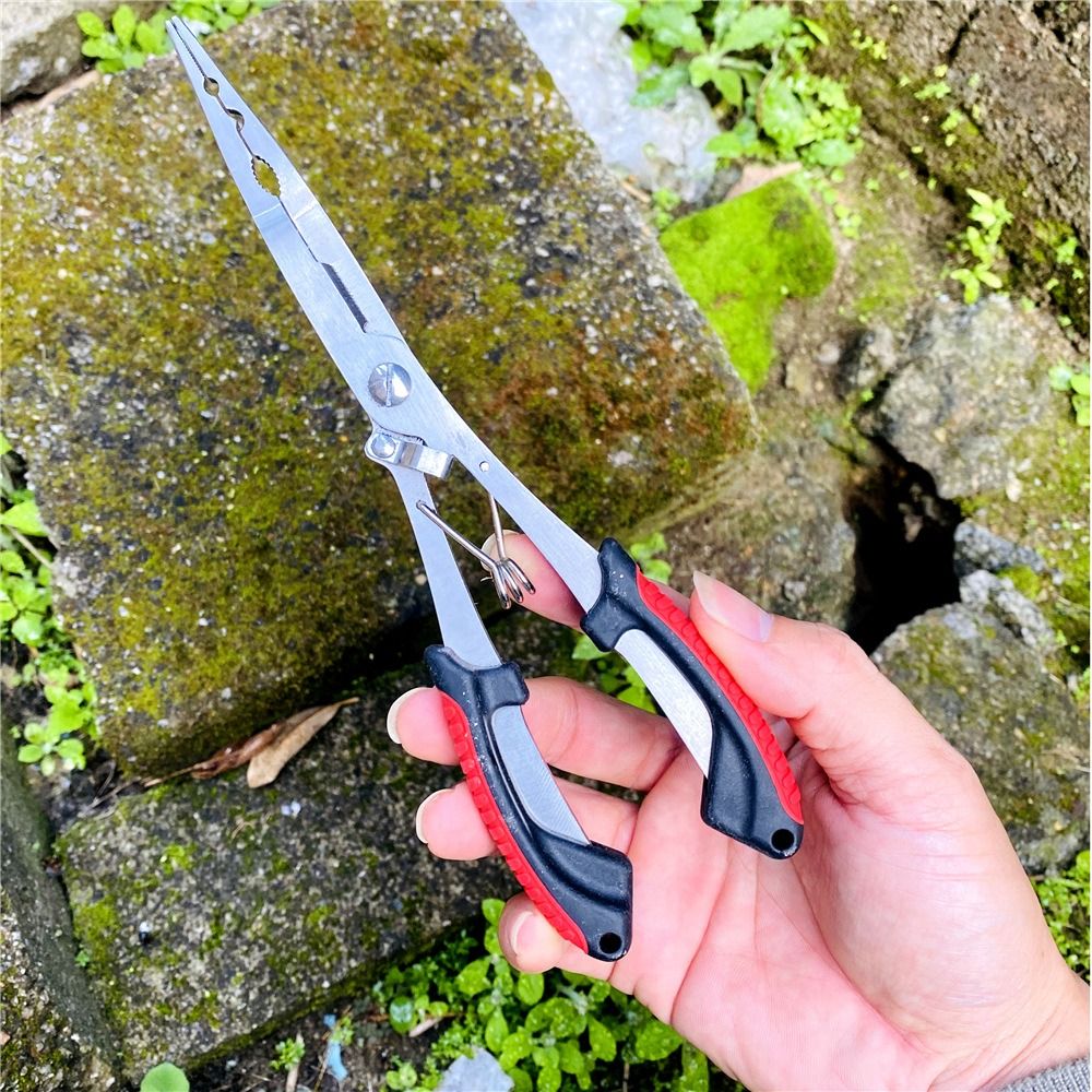 Accessories Durable Fishing Pliers Stainless Steel Outdoor Camping Hook Remover Multifunctional Fish Mouth Pliers