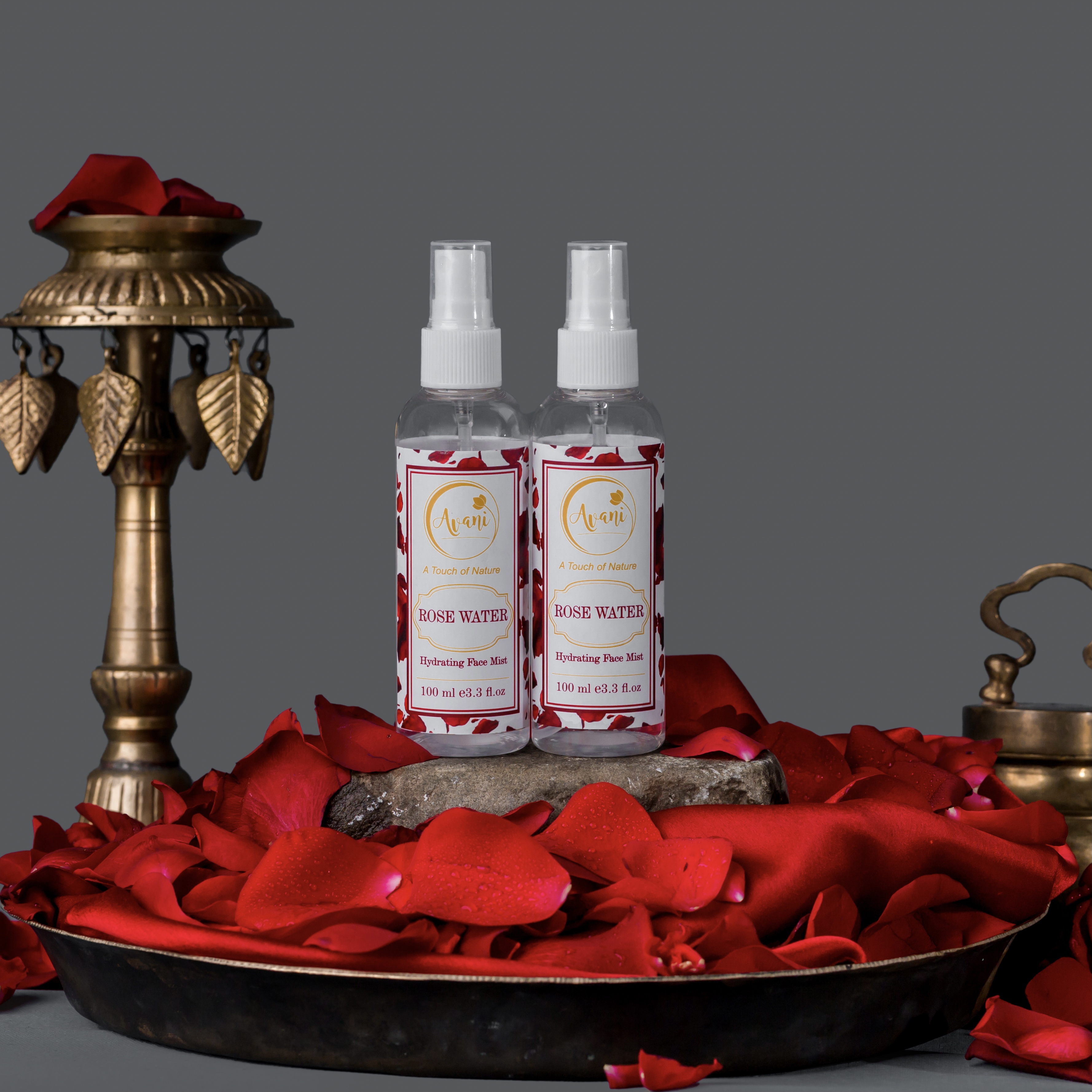 Avani Premium 100% Natural Hydrating Rose water / skin toner - 100 ml spray