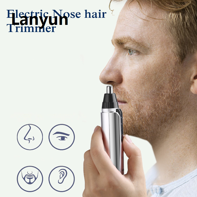 Lanyun New Electric Nose Hair Trimmer Ear Face Clean Clipper Professional 2025 Painless Razor Removal Shaving Nose Trimmer Face Care