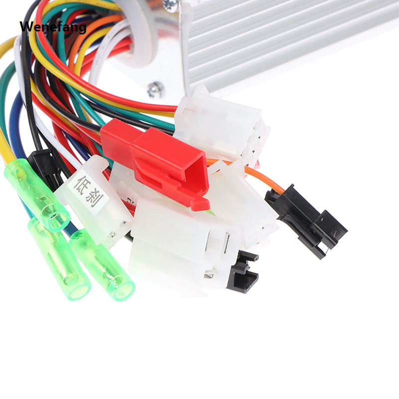 Wenefang Electric Bicycle Accessories 36V/48V Electric Bike 350W Brushless Original DC Motor Controller For Electric Bicycle E-bike Scooter
