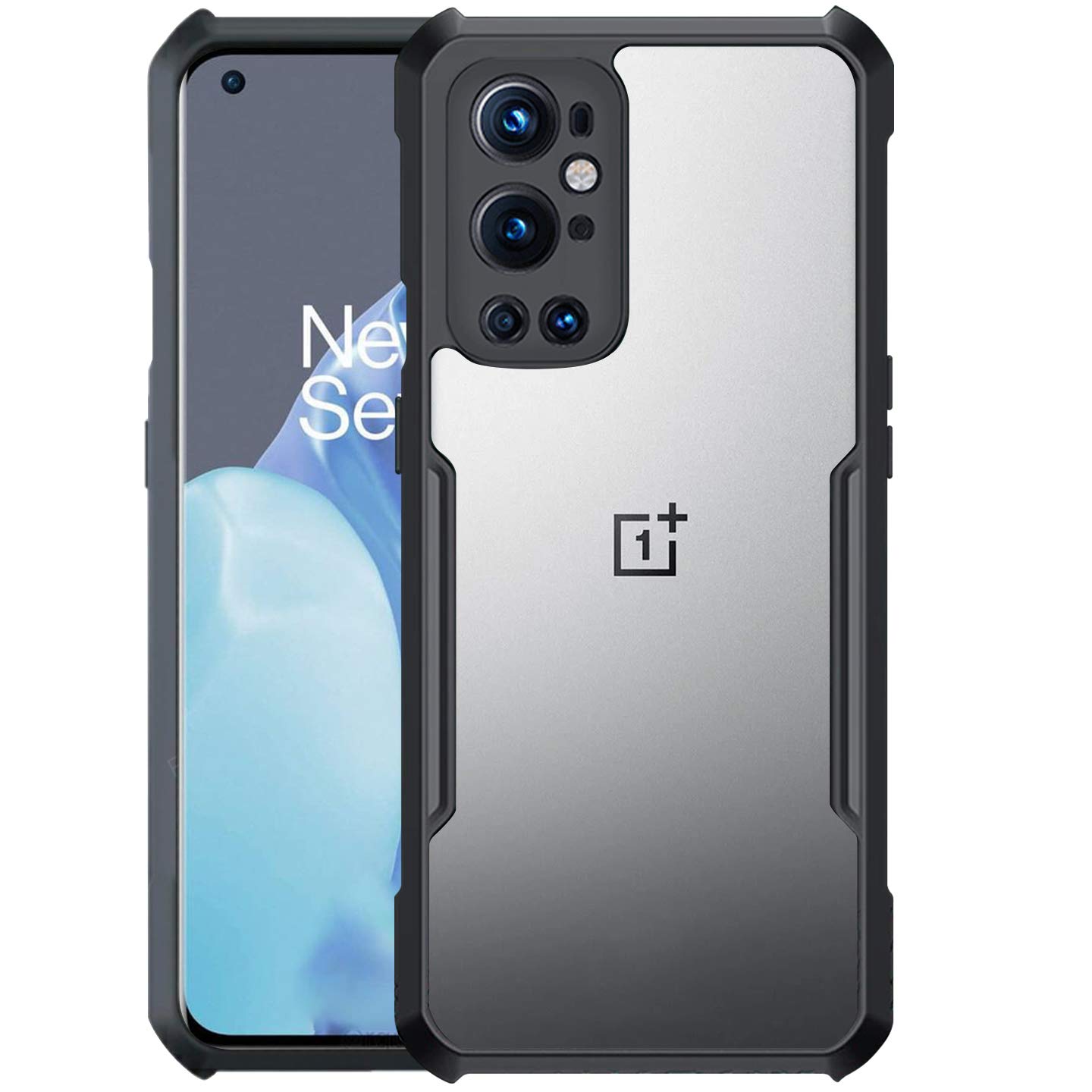 Bumper Case For Oneplus 9 Pro Shockproof Transparent Cover Protective Bumper