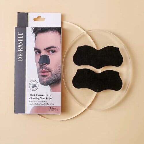 Dr. Rashel Black Charcoal Deep Cleansing Nose Strips - 6 Strips