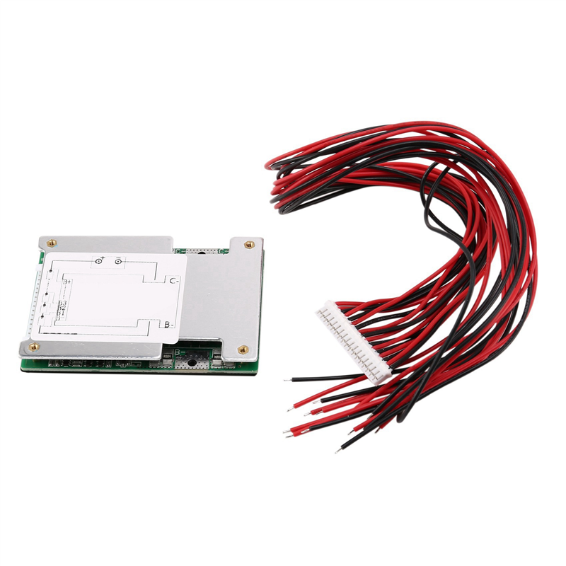 JINMY 2X 16S 30A 48V LiFePo4 Battery Protection Board with Balance for E-Bike EScooter Electric Vehicle Motorcycle