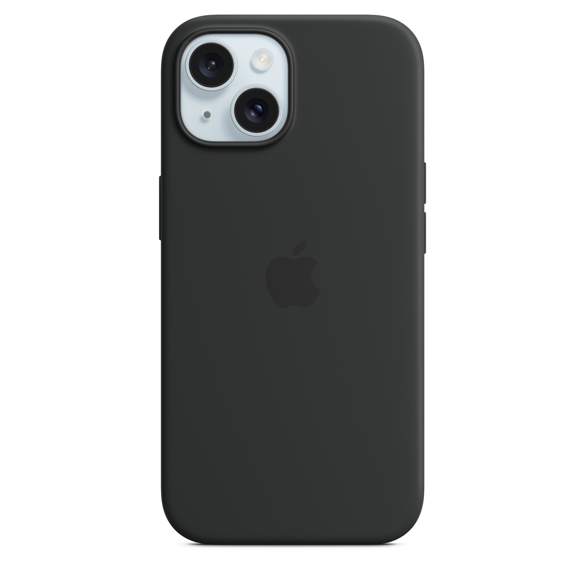iPhone 15 Soft Silicon Case With Fur Inside