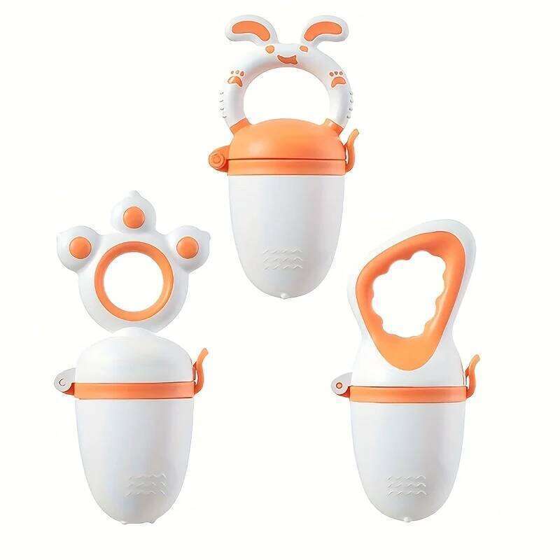 3 pcs/1 pc Baby Fruit Feeder, Fresh Food Feeder for Juice Feeding Utensils 1