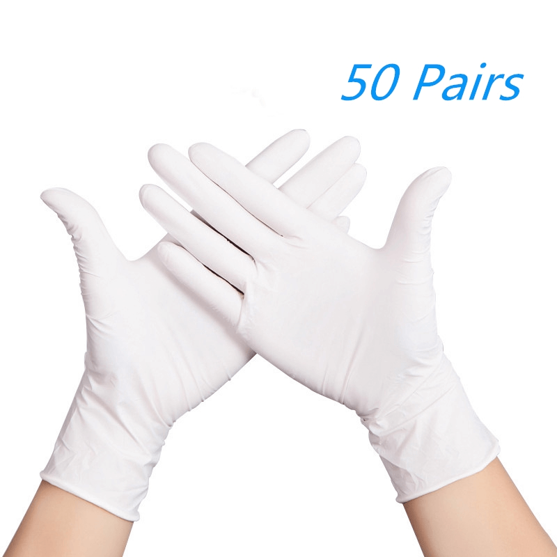 Sri Trang Latex Examination Gloves - Available In Small, Medium & Large Size - 1 Box
