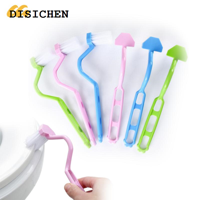 DISICHEN Luxury Small Toilet Brush V/S-shaped Kitchen Dead Corner Cleaning Brush Children's Toilet Brush Crevice Cleaning Brushes Home Tools