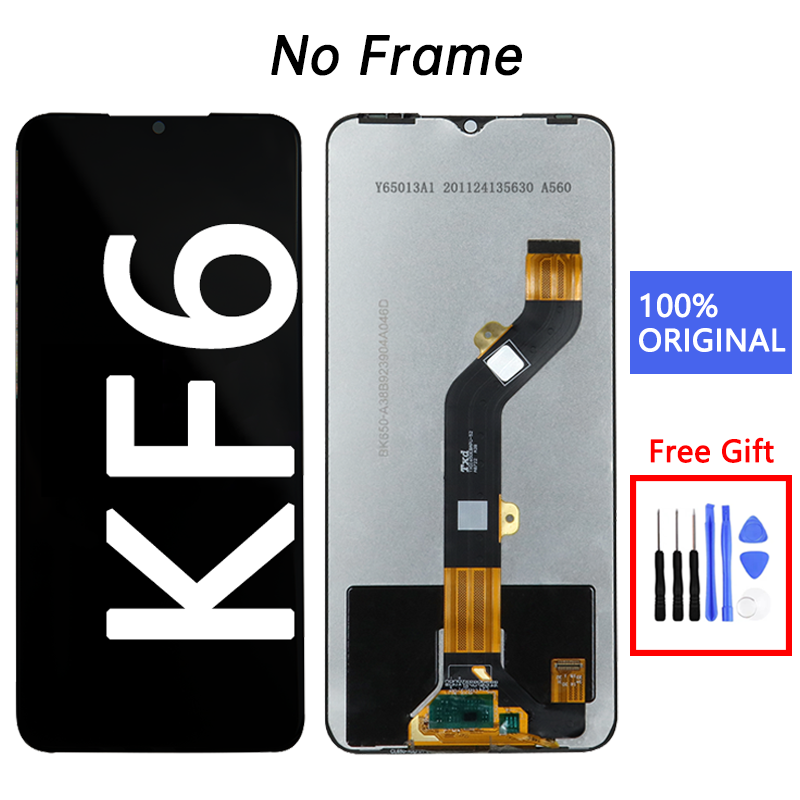 New specials Original Digitizer Assembly For Tecno Spark 7 Lcd Mobile Phone Lcds For Tecno KF6 Lcd Ecran Techno Spark 7 Screen Replacement