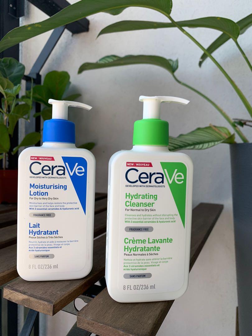 Hydrating Cleanser + Moisturizing Lotion 236ml Each Value Pack