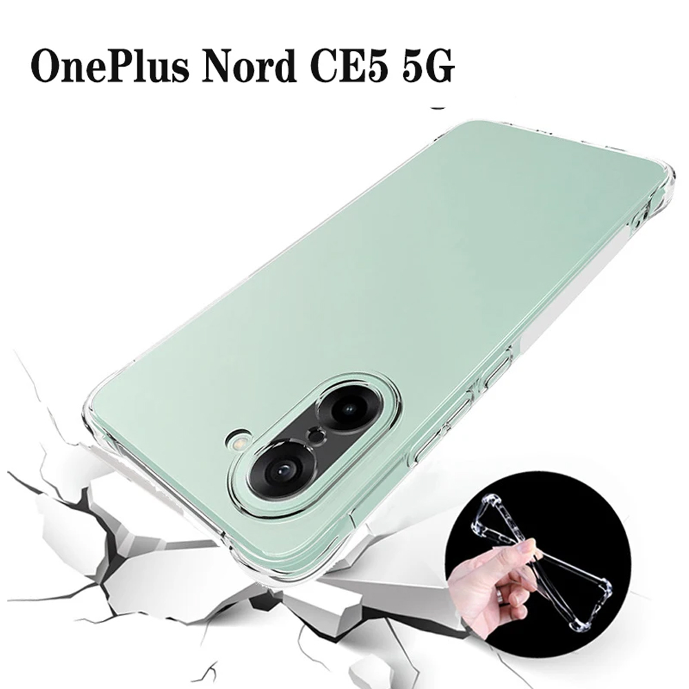 Clear case For OnePlus Nord CE5 NordCE5 CPH2719 PLF110 CE 5 5G 2025 - Soft TPU Original Shockproof Back Cover ON OnePlus Ace 5 Racing