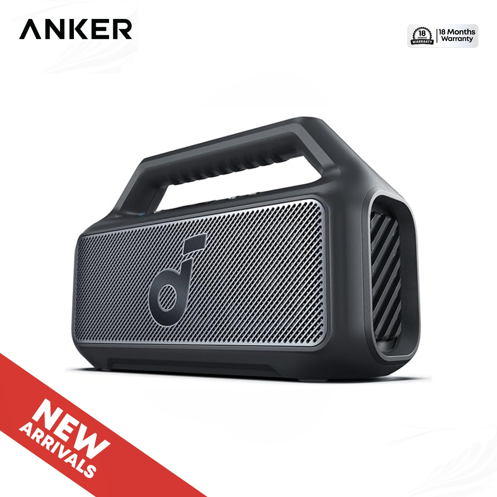 soundcore Boom 2 SE, Portable Bluetooth Speaker 30W Max Output, IPX7 Waterproof, BassUp Technology, 18H Playtime, Bluetooth 5.3