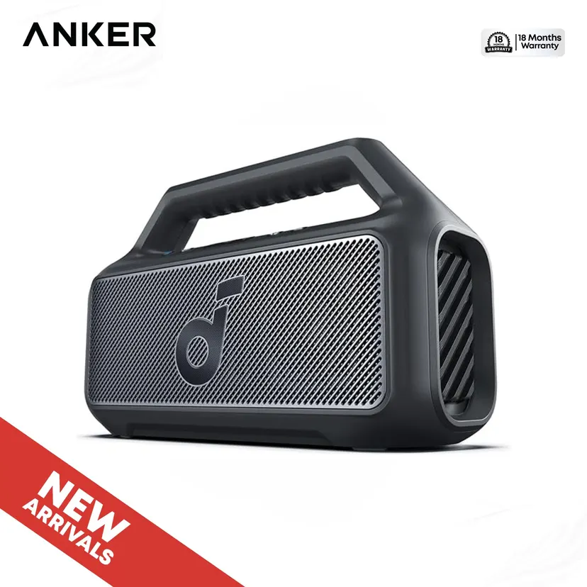 soundcore Boom 2 SE, Portable Bluetooth Speaker 30W Max Output, IPX7 Waterproof, BassUp Technology, 18H Playtime, Bluetooth 5.3