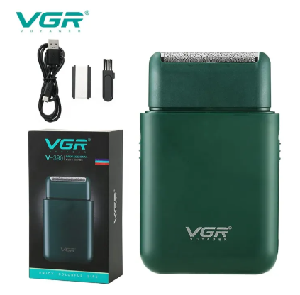 VGR V 390 Professional Electric Ultra Thin Shaver Rechargeable Razor For Face Care Beard Trimmer