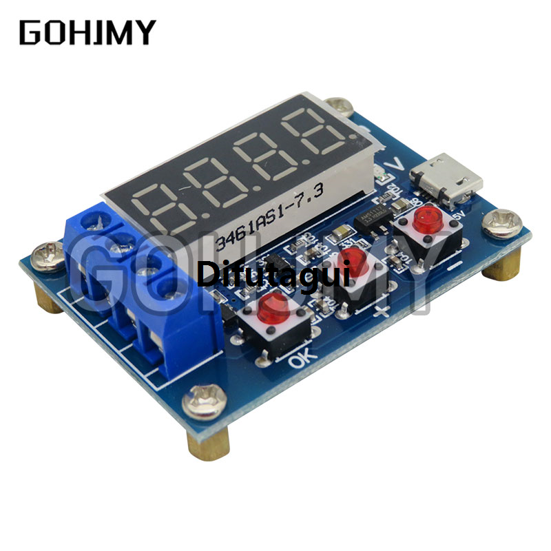 Difutagui NEW 2025>NEW 2025 Table Capacity Lead Acid Test Lithium Battery ZB2L3 Battery Portable Tester LED Digital Display 18650 Power Supply Resistance Discharge