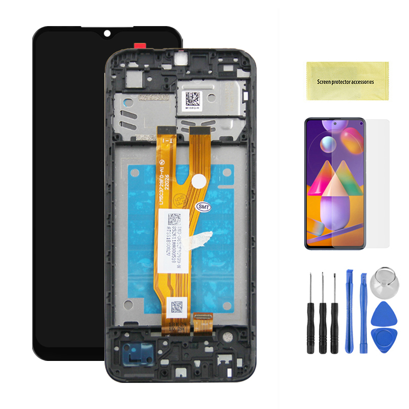New specials Tested AMOLED LCD With Frame For SAMSUNG M21 2020 LCD M215 Display SM-M215F/DS LCD Screen Touch Digitizer Assembly