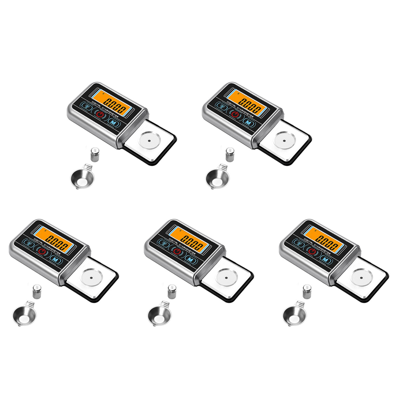 5X Mini Jewelry Scale 100Gx0.005G Precise Turntable Stylus Force Digital Dynamometer Tracking Gauge