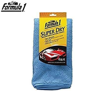 Car Towel | Formula1 High Performance Super Dry Microfiber Towel | Formula 1 Super Dry Microfiber Cleaning Cloth for Cars | Quick Drying, Double Thick Microfiber Towels for Cars | Extra Large Car Microfiber Towel