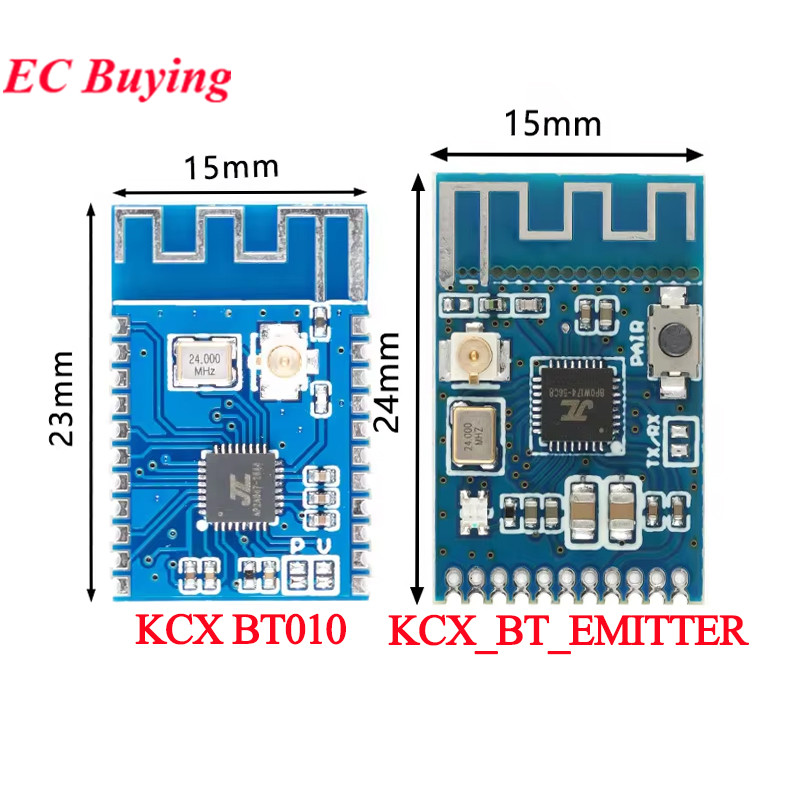 2Pcs/1pc KCX_BT_EMITTER Bluetooth- 4.1 Audio Module Stereo GFSK Transceiver Transmitter Wireless Speaker Headphones KCX BT010