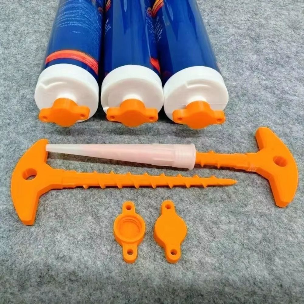 New Prevents Drying Sealant Nozzle Cleaner 3D Printing Plastic Sealant Nozzle Dredge Portable Handy DIY Tool Glass Glue Sealing Cap Home