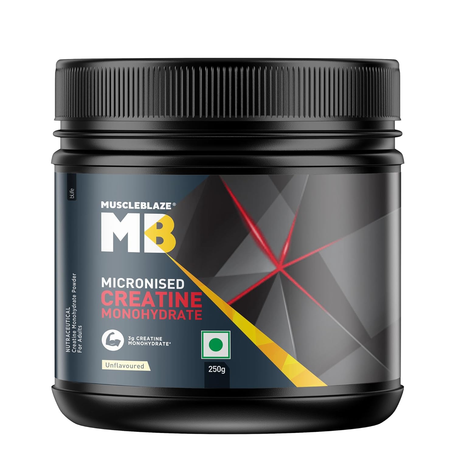 OSOAA Micronized Creatine Monohydrate - (250 gm, 83 Servings)