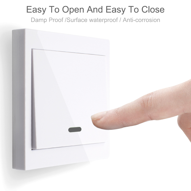 NEW Suitable For EWelink Tuya zigbee Smart Home 433MHz Universal Wireless Remote Control Wall Panel RF Transmitter