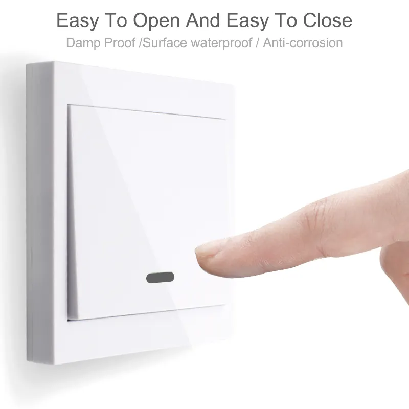 NEW Suitable For EWelink Tuya zigbee Smart Home 433MHz Universal Wireless Remote Control Wall Panel RF Transmitter
