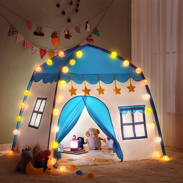 Folding Kids Play Tent Portable Large Children And For Birthday Gift Room Decor Game House
