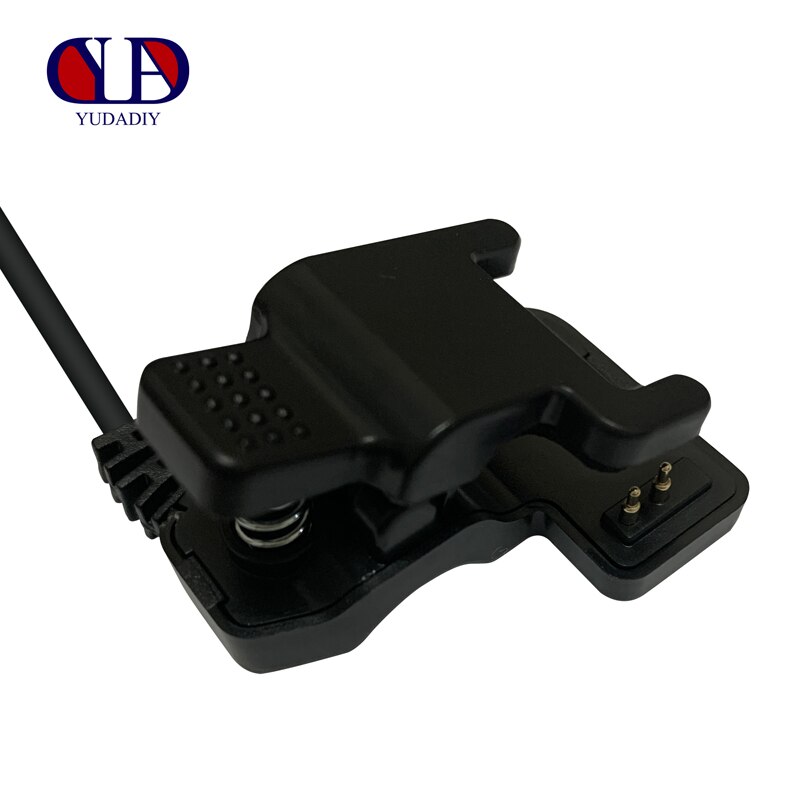 2-pin 3mm clip type Universal charging cable support Smart Watch or Wristbands USB port backup chargers compatible Mi band 4