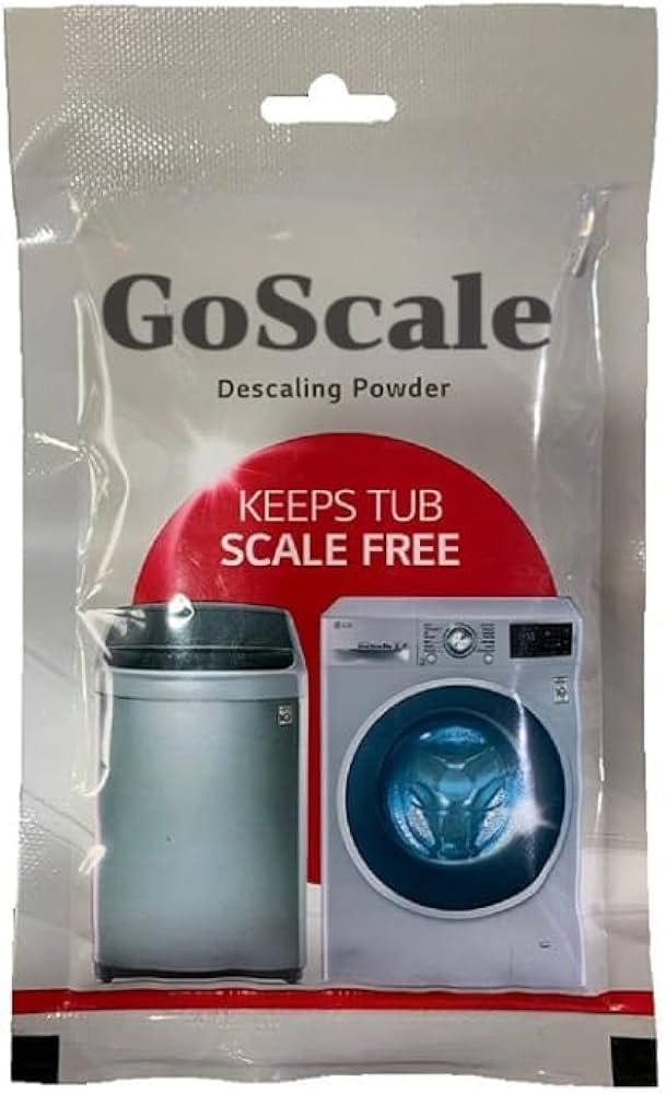 LG ScaLGo Washing Machine Cleaner Cleaning Descaling Powder For Front Load and Top Load Washing Machines pack of 100 Gram Lime Scale Remover
