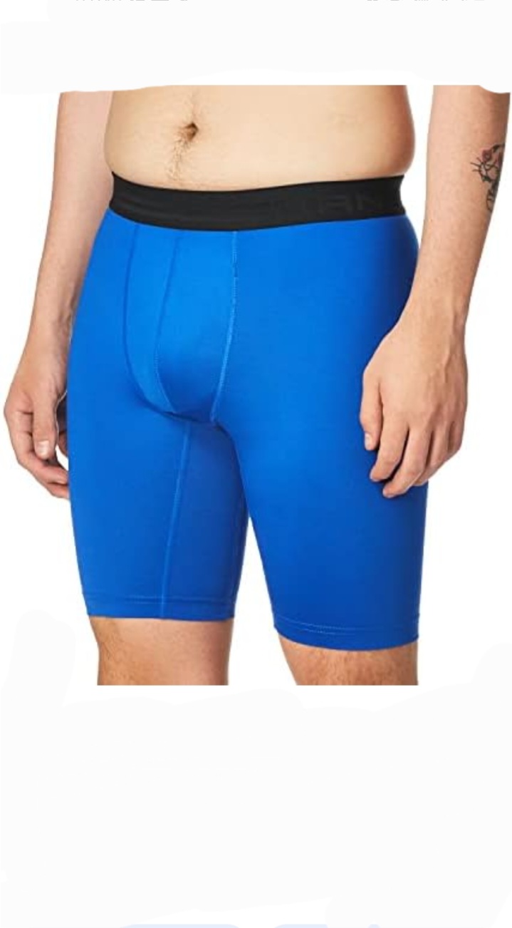 Blue Running Tight Shorts For Men