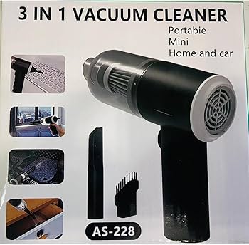 3 In 1 Vacuum Cleaner Portable Mini Home And Car