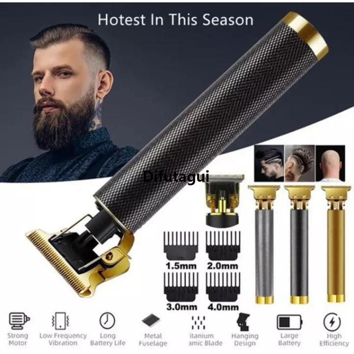 Difutagui New style Daily Trimmer T9 for Beard and hair Trimmer for Men High Quality Rechargeable