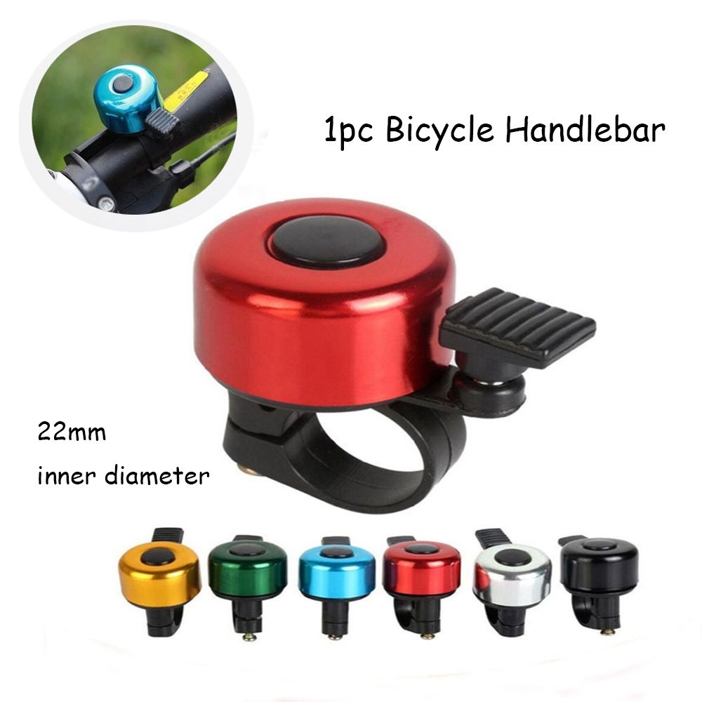 New Metal Rings Aluminum Alloy Metal Ring Safety Bike Bell Horn Sound Alarm Cycling Bicycle Handlebar