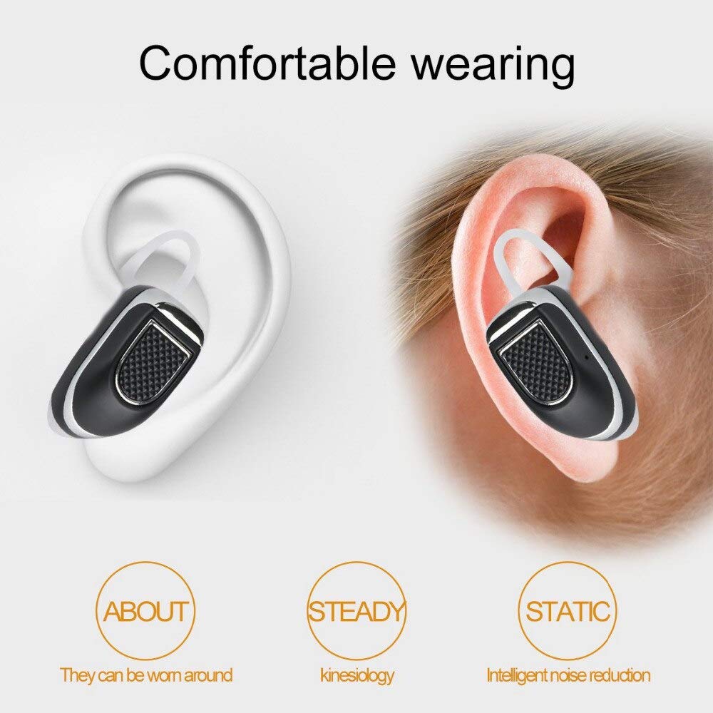 Blutooth Earphones Mini Wireless Rechargeble In-ear Earphone Hands
