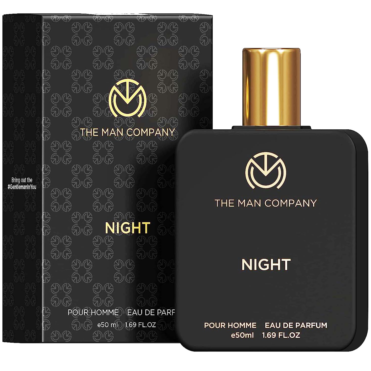 The Man Company Black Perfume - 50ml | Premium And Long Lasting Fragrance