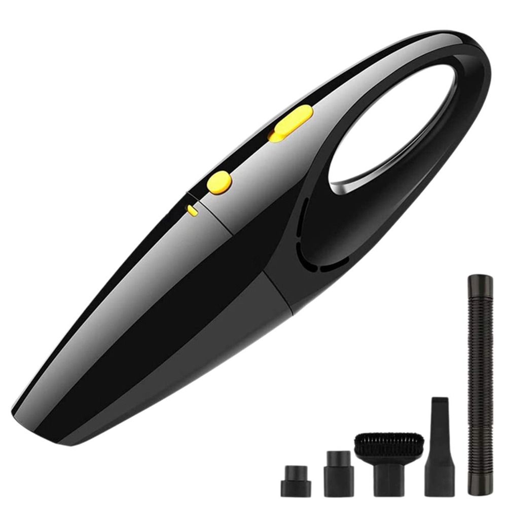 New Wireless Car Vacuum Cleaner Wet and Dry with Multi-Nozzles Handheld Vacuum Rechargeable 4500PA Dust Catcher for Car Home