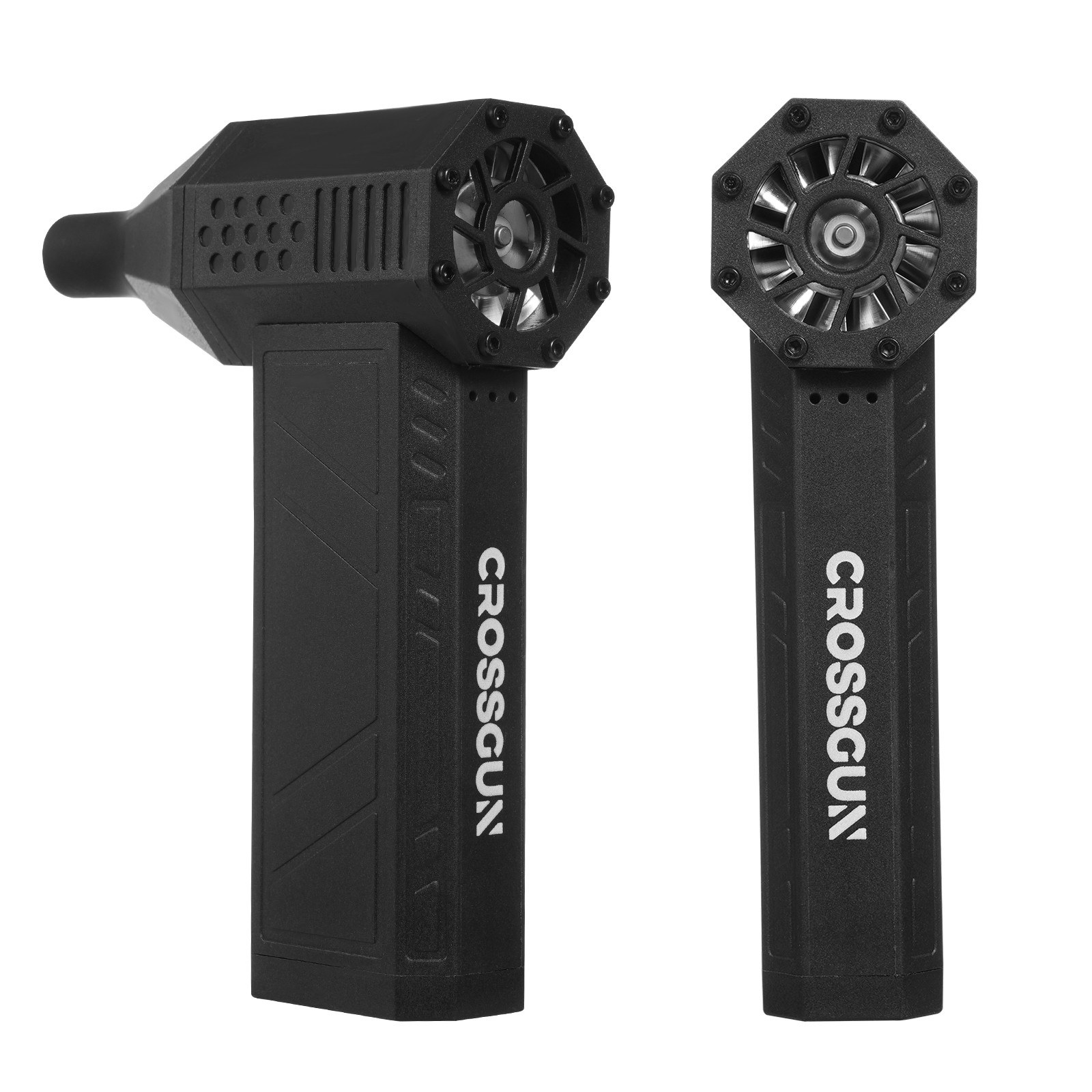 CROSSG-UN Electric Air Turbo Fan Portable Turbo Jet Fan/Flashlight