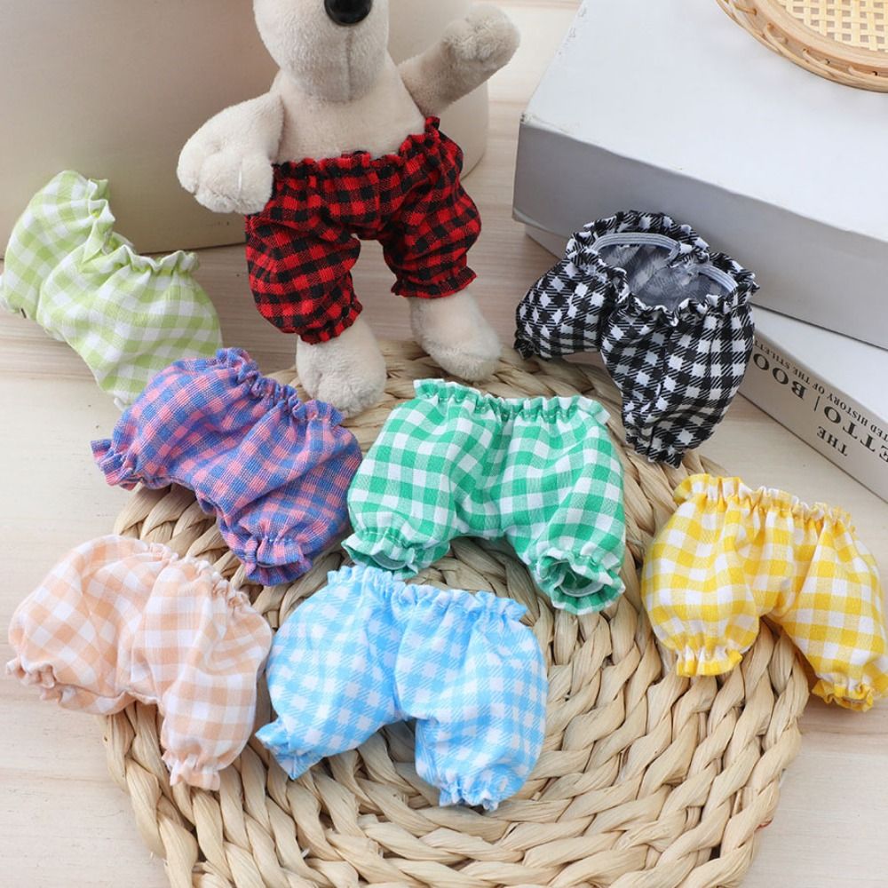 High Quality Fashion Doll Lantern Pants 10 Colors Multistyles Doll Shorts Cotton Doll Suit for 15cm Cotton Doll