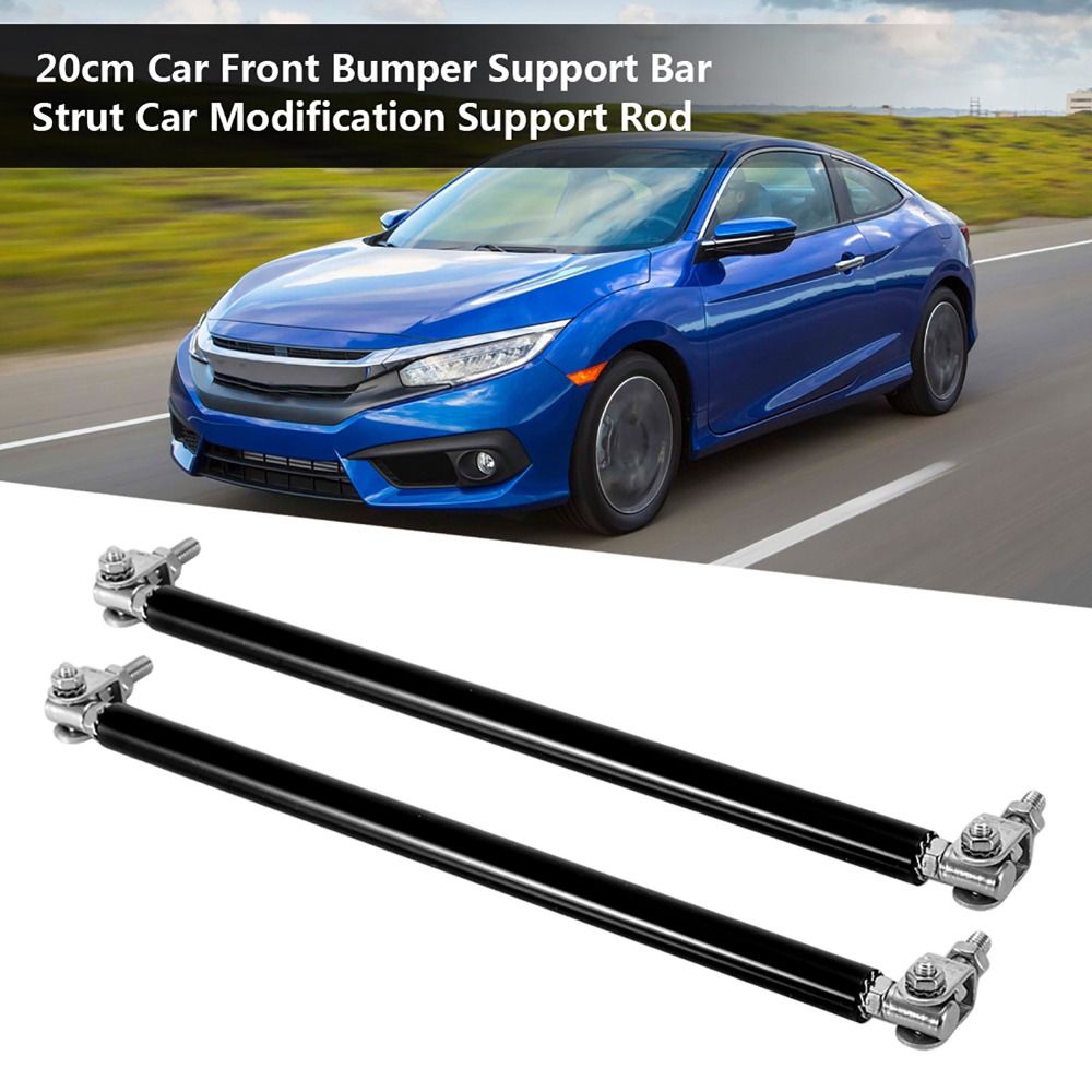 Durable Aluminium Splitter Strut Rods Articulated Joints Adjustable Universal Tie Support Bars easy to install Front Lip Support Rods Sporty Cars