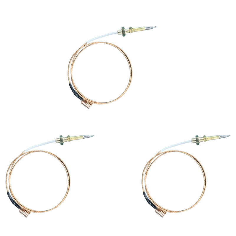 3X Screw Gas Stove Thermocouple Heater Burner Cooker Universal Fireplace Parts Digital Temperature Controller
