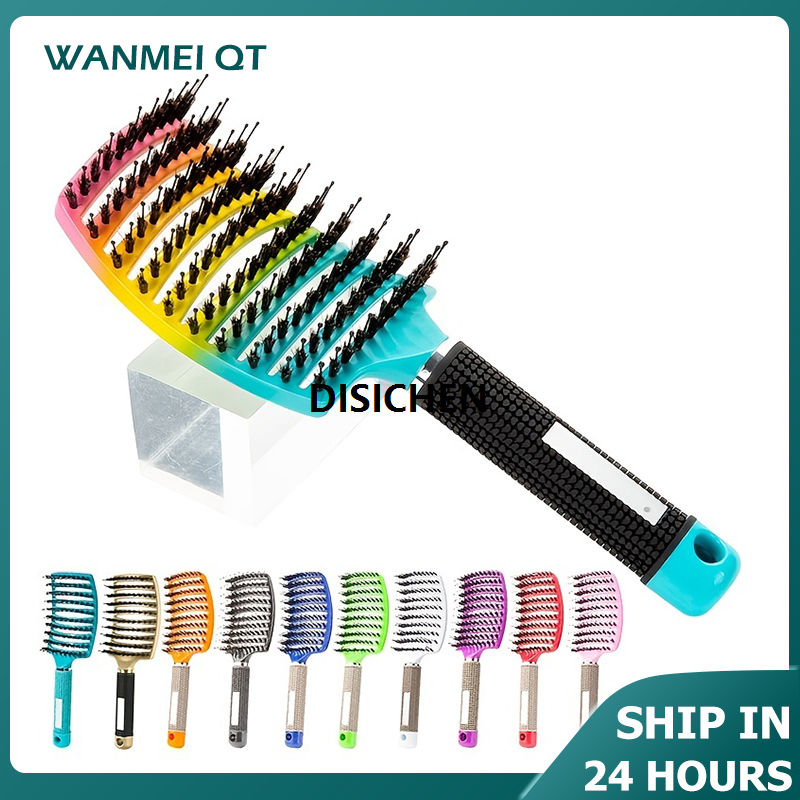 DISICHEN 1pc Magic Scalp Massage Hair Brush for Women - Professional Detangling Tool for Wet Curly Hair - Hairdressing Tool Luxury