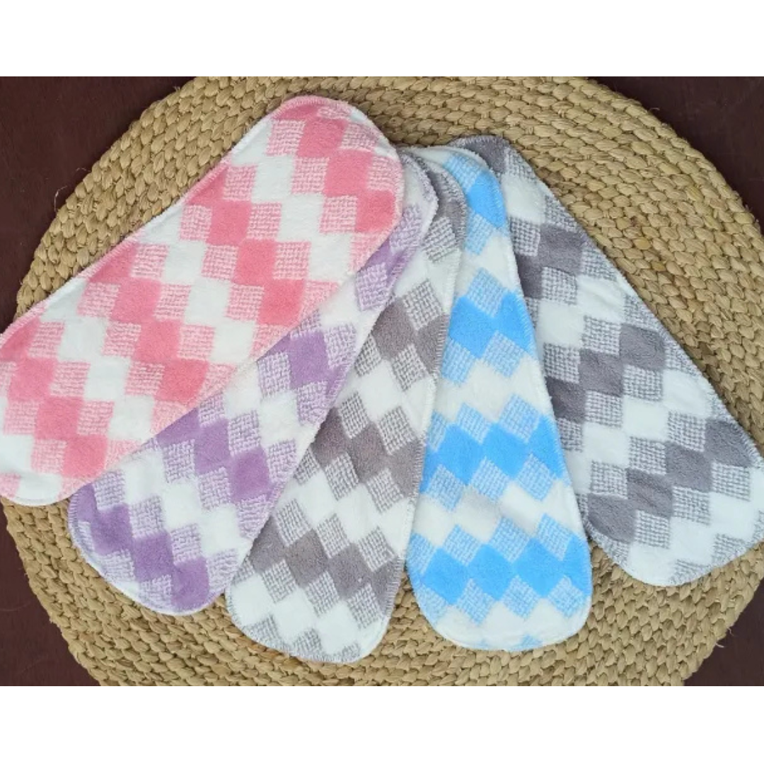 Carters Brand 2 Layers Washable Microfiber Diaper Pad 5 Pcs Set