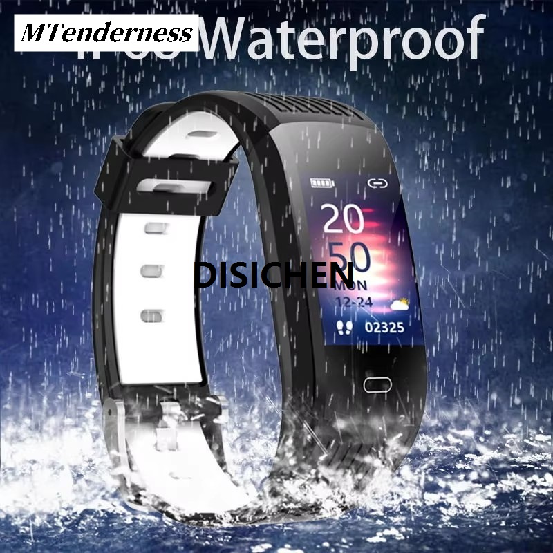 DISICHEN MTenderness iOS Device Fitness Reminder SMS Bracelet Blood Oxygen Men's LICE Smart Watch Heart Rate Monitoring Waterproof Sports Tracking Women's for Android Special