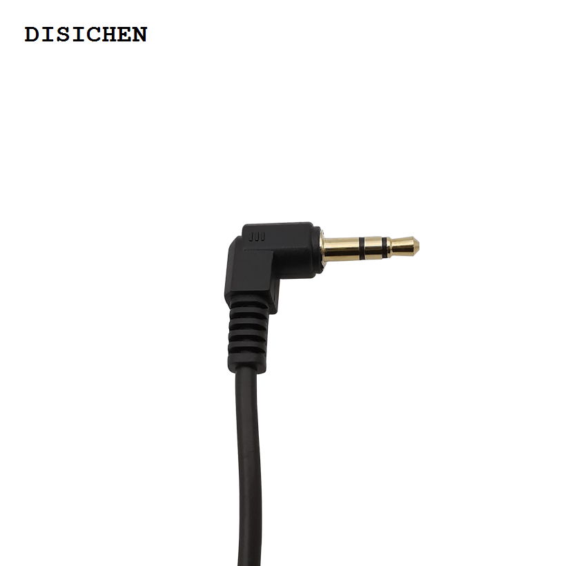 DISICHEN Luxury 1/2/5Pcs 90 Degree Right Angle Male to Male 3.5mm Jack Cable Connector Stereo Car AUX Speaker Audio Cable 0.5M 1M